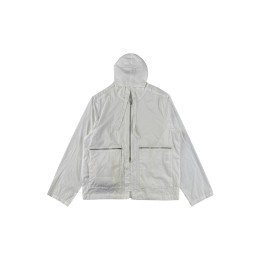 Design pure white zipper hooded windbreaker Customized half-chest zipper hood drawstring windbreaker Zippered two-pocket design Fashionable windbreaker Thin windbreaker Windbreaker supplier J1070 Design pure white zipper hooded windbreaker Customized half-chest zipper hood drawstring windbreaker Zippered two-pocket design Fashionable windbreaker Thin windbreaker Windbreaker supplier J1070